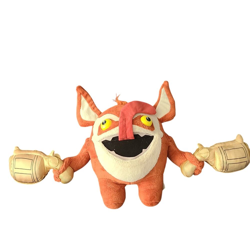 Skylanders Giants Trigger Happy Plush Talking Soft Toy 2012 30cm